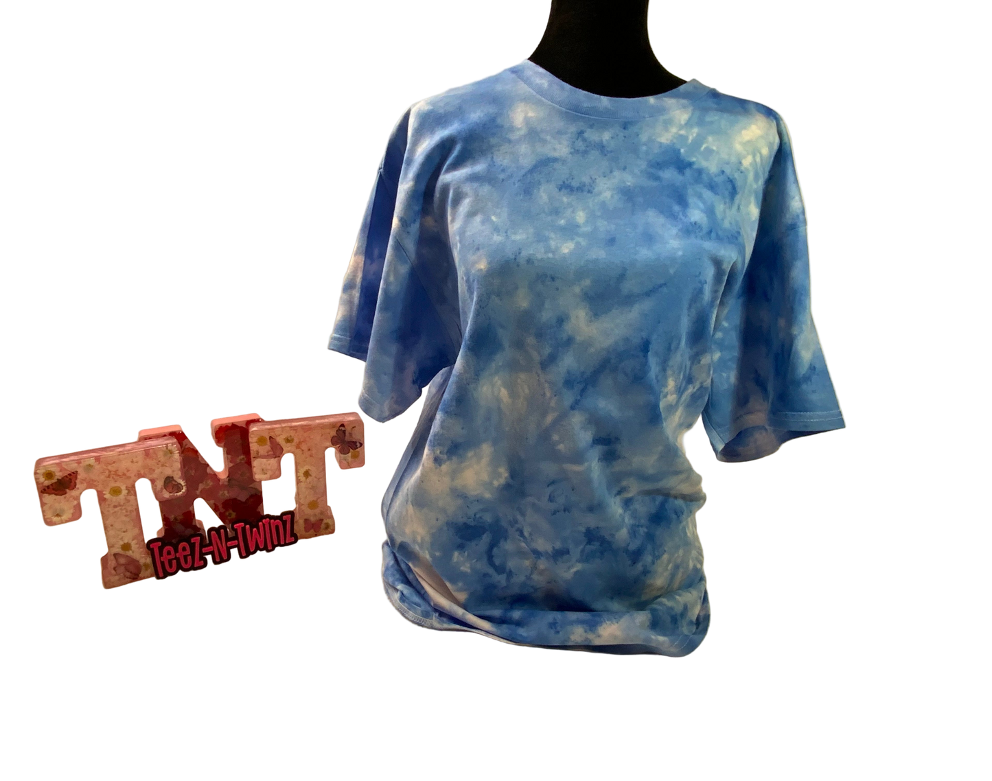 Hand Tie Dyed ARCTIC WAVE