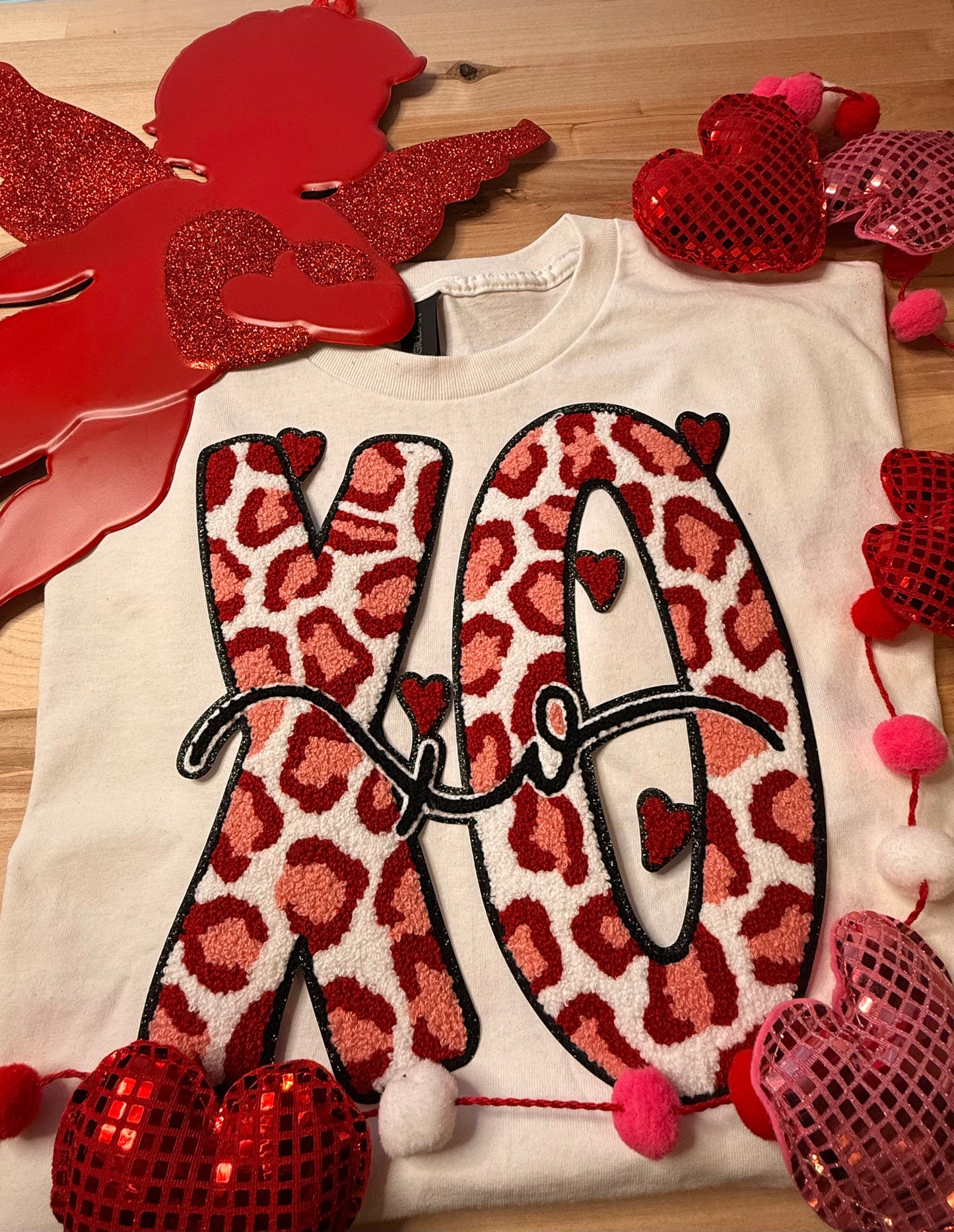 XOXO CHENILLE PATCH