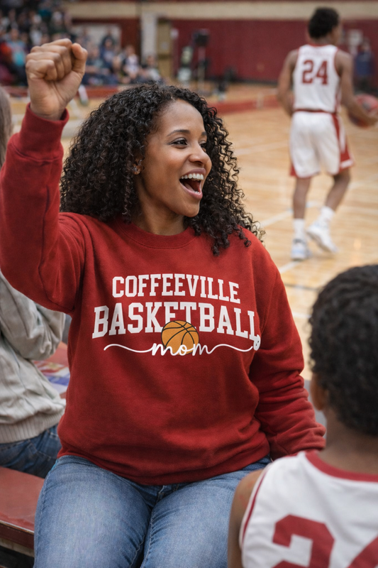 COFFEEVILLE BASKETBALL MOM