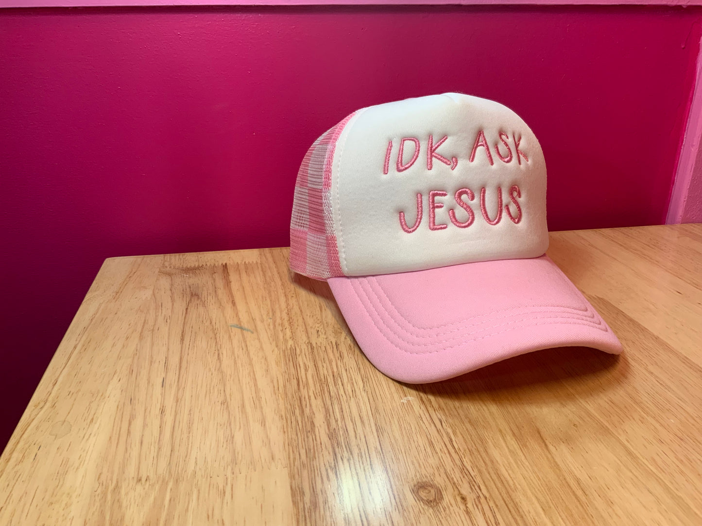 IDK ASK JESUS HAT