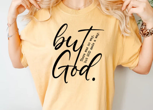 BUT GOD    (TAN)