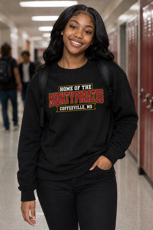 HOME OF THE MIGHTY PIRATES LONG SLEEVE