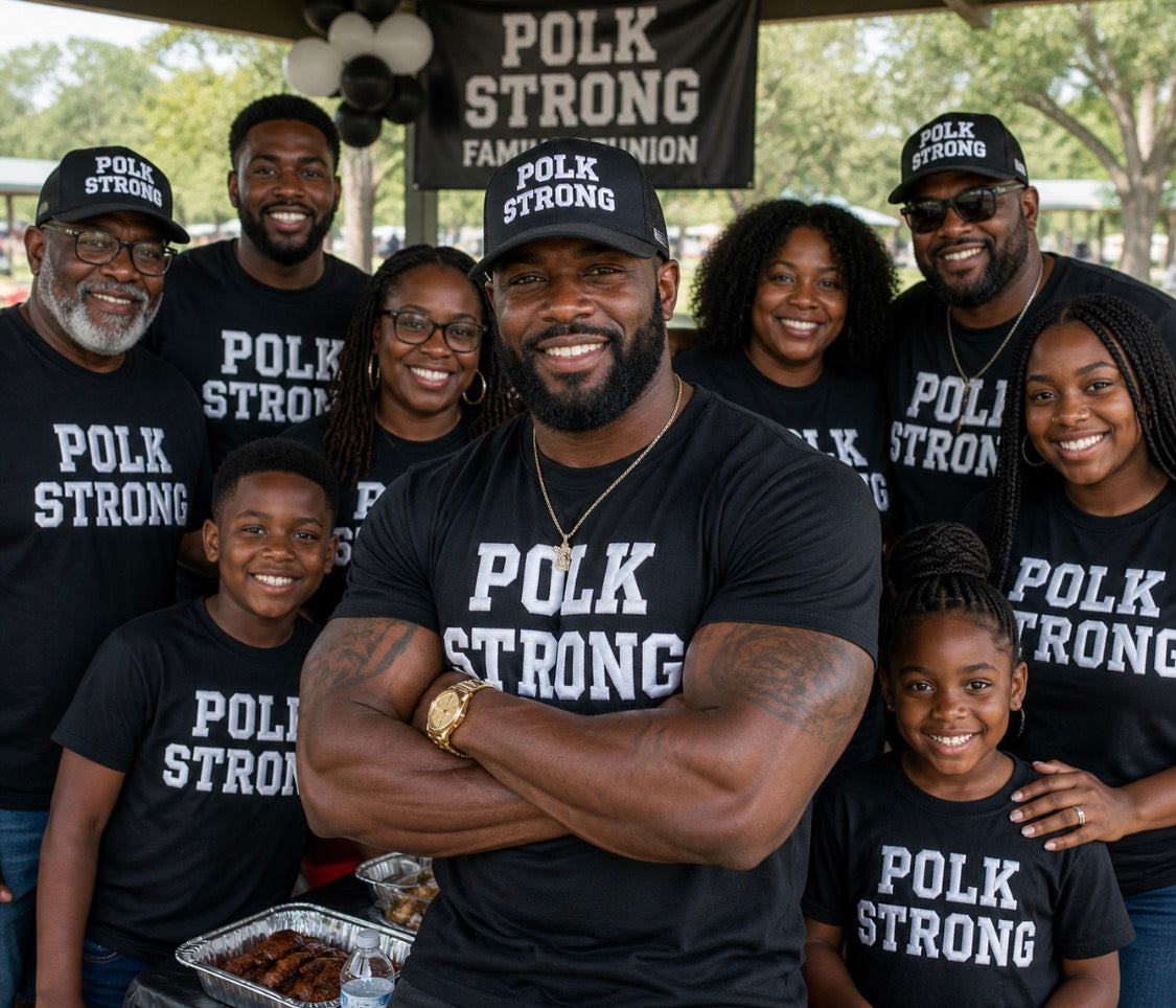 3D Puff Personalized, POLK STRONG REUNION Cap