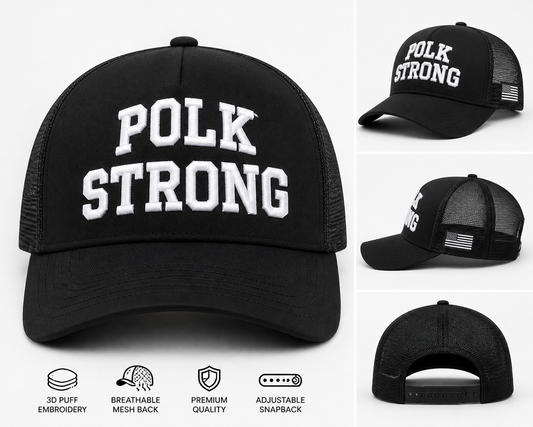 3D Puff Personalized, POLK STRONG REUNION Cap