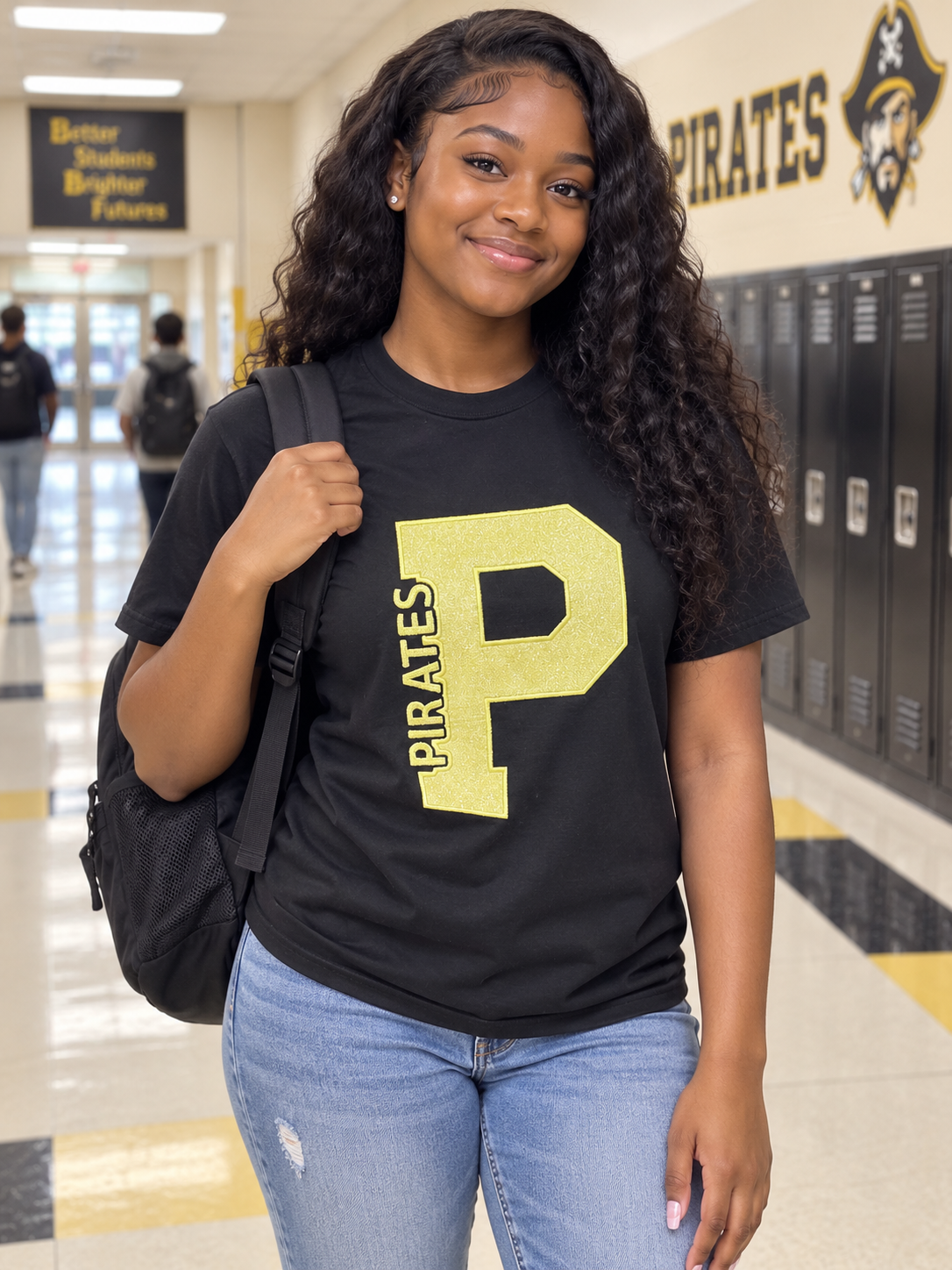 P-PIRATES KNOCKOUT APPLIQUÉ