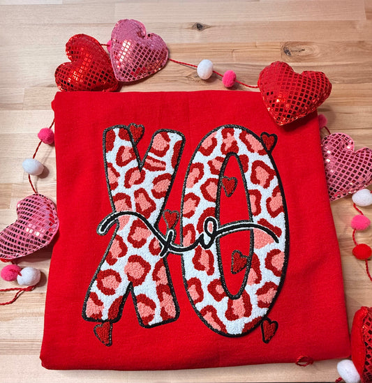 XOXO CHENILLE PATCH
