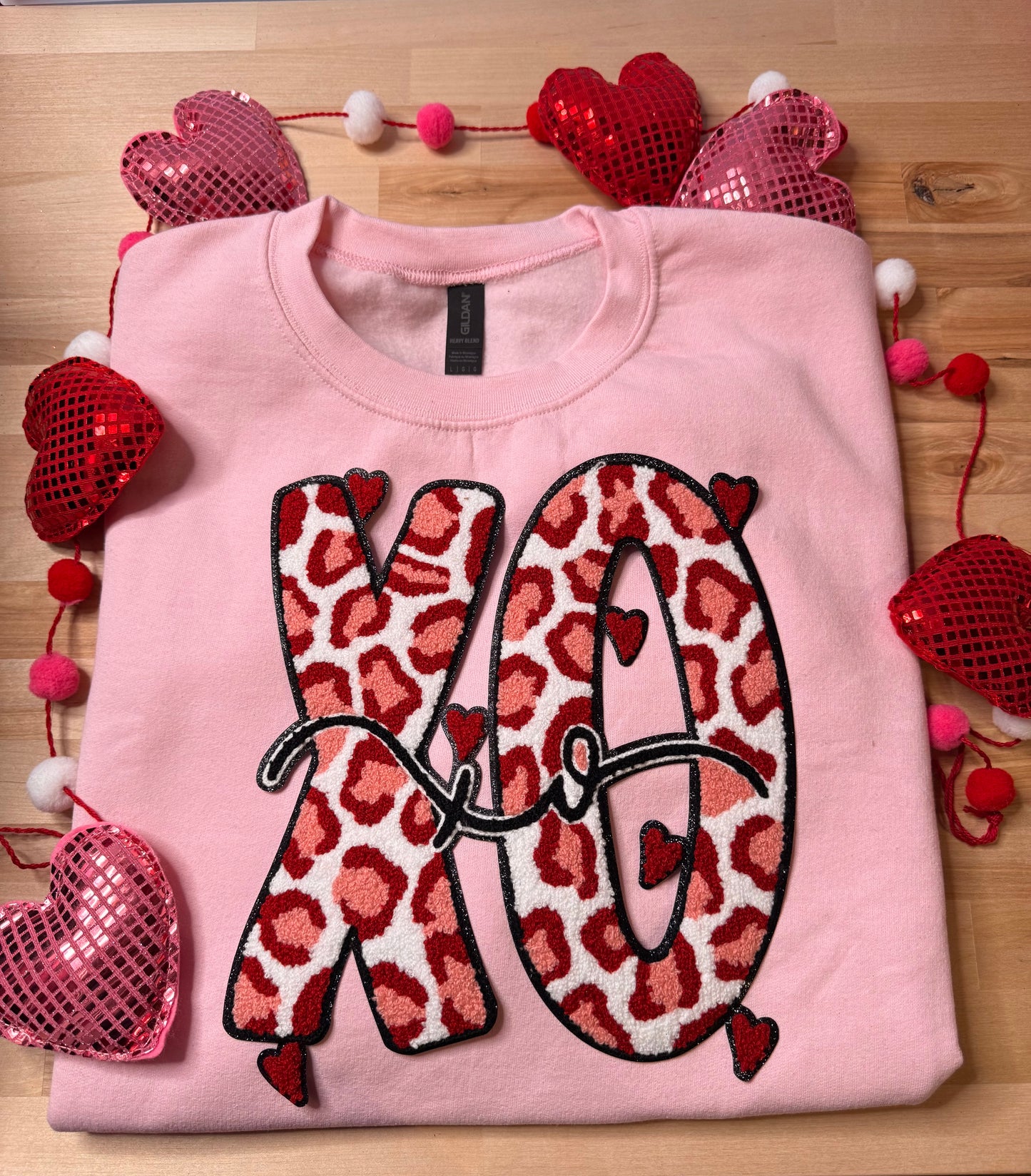 XOXO CHENILLE PATCH